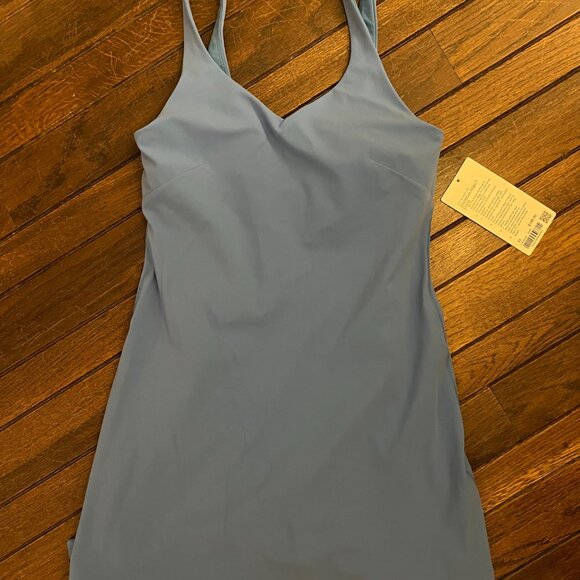 NWT Lululemon Align Dress - Pool Party Blue - Size 10 - Picture 3 of 7